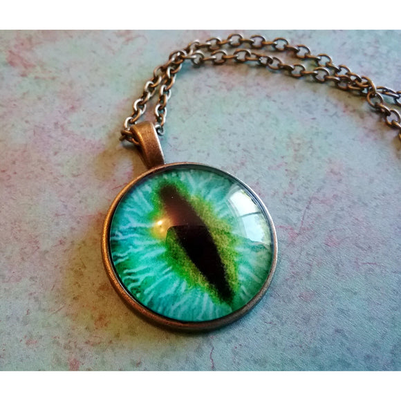 River Dragon Eye Necklace