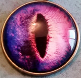 Purple Dragon Eye Necklace