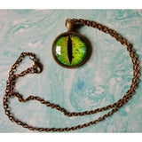 Forest Dragon Eye Necklace