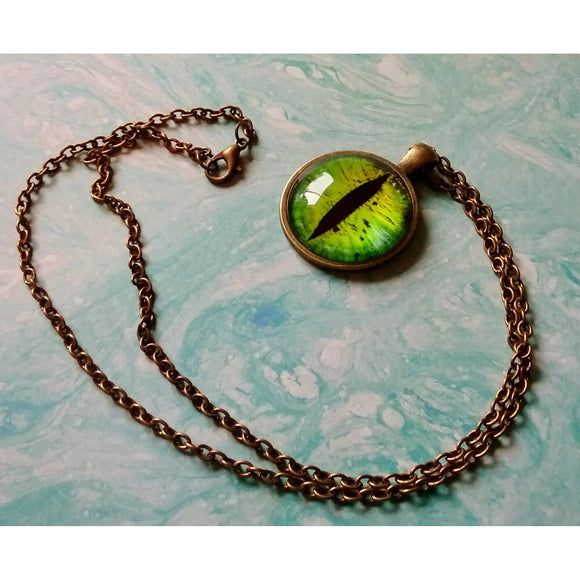 Forest Dragon Eye Necklace
