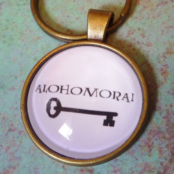 Alohomora Keychain